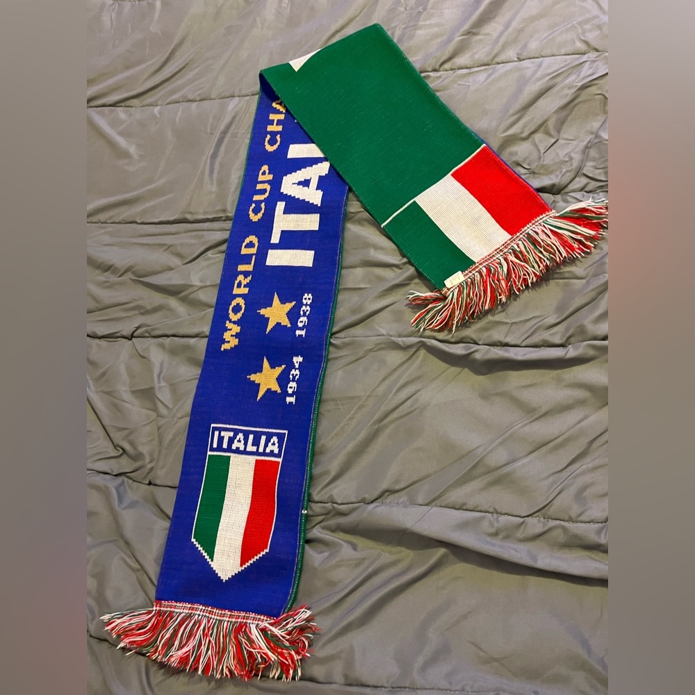 2006 Italy World Cup Champions Football / Soccer Scarf